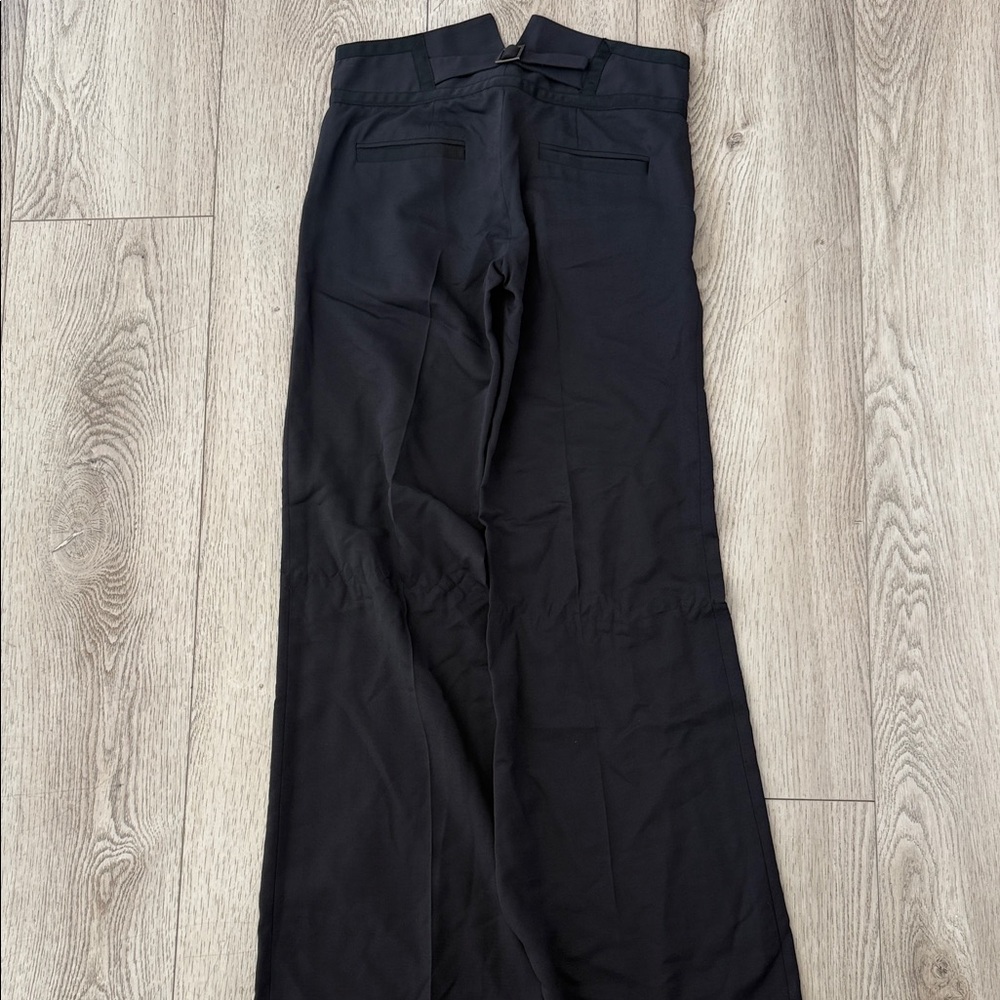Diane Von Furstenberg Black Wide-Leg Pants - Picture 5 of 5